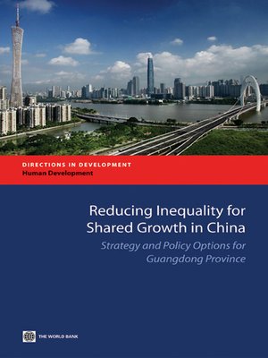 cover image of Reducing Inequality for Shared Growth in China